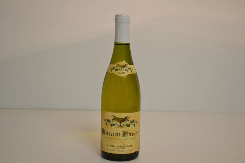 Meursault-Perri&egrave;res Domaine J.-F. Coche Dury 2008  - Asta Una Prestigiosa Selezione di Vini e Distillati da Collezioni Private - Pandolfini Casa d'Aste