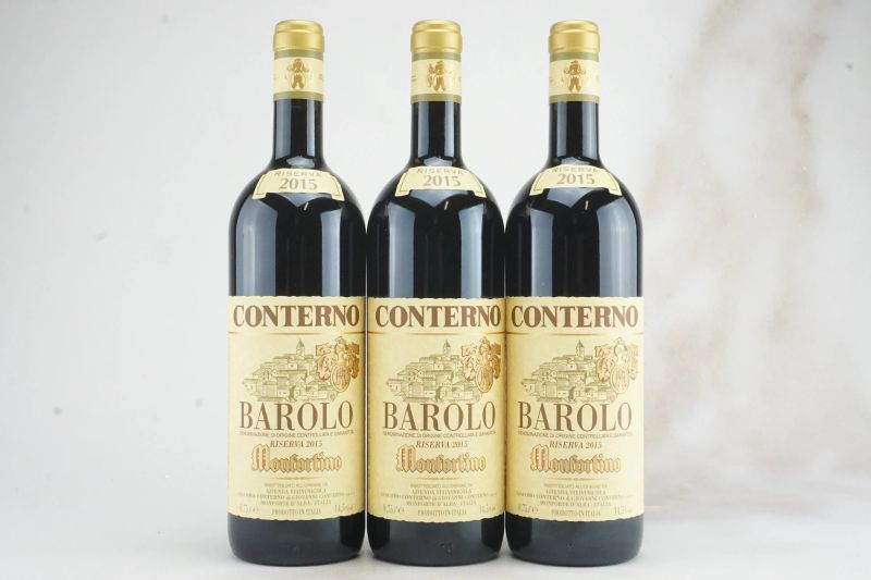Barolo Monfortino Riserva Giacomo Conterno 2015  - Auction L'Armonia del Tempo | FINEST AND RAREST WINES - Pandolfini Casa d'Aste