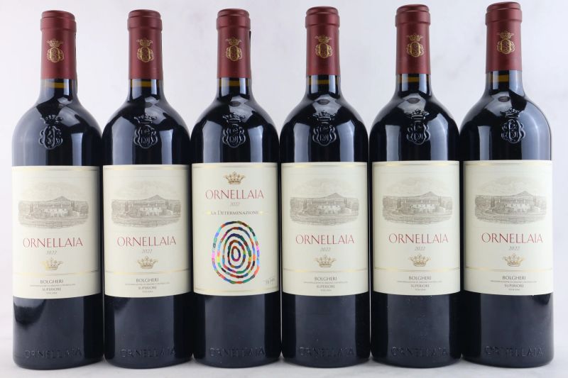 



Ornellaia 2022  - Asta La Joie du Vin - Vini Pregiati e da Collezione - Pandolfini Casa d'Aste