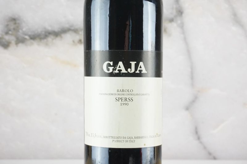 Sperss Gaja 1990  - Asta Smart Wine 2.0 | Asta Online - Pandolfini Casa d'Aste