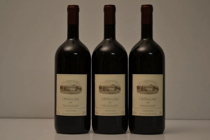 Ornellaia 1985  - Asta VINI PREGIATI DA IMPORTANTI CANTINE ITALIANE - Pandolfini Casa d'Aste