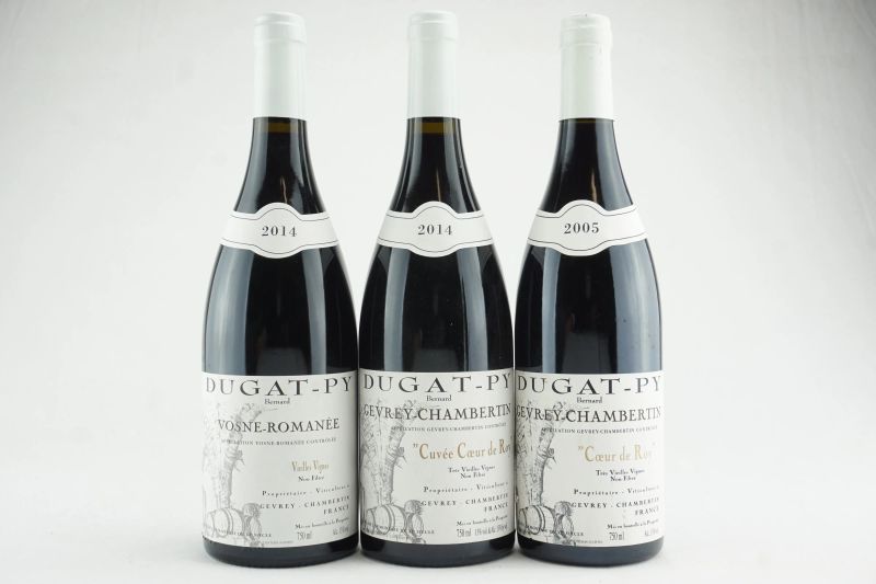 Selezione Domaine Dugat-Py  - Auction THE SIGNIFICANCE OF PASSION - Fine and Rare Wine - Pandolfini Casa d'Aste