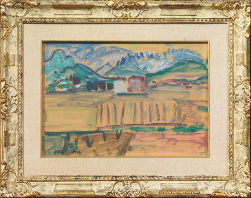 Gino Meloni :      Gino Meloni   - Auction TIMED AUCTION | 19TH AND 20TH CENTURY PAINTINGS AND DRAWINGS - Pandolfini Casa d'Aste
