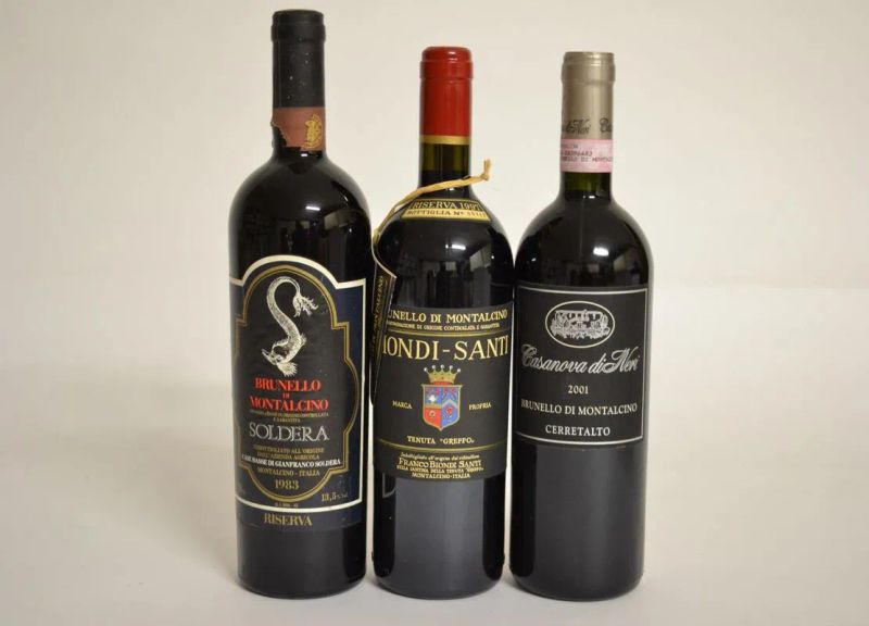 Selezione Burnello di Montalcino  - Asta PANDOLFINI PER EXPO 2015: VINI PREGIATI E DA COLLEZIONE - Pandolfini Casa d'Aste