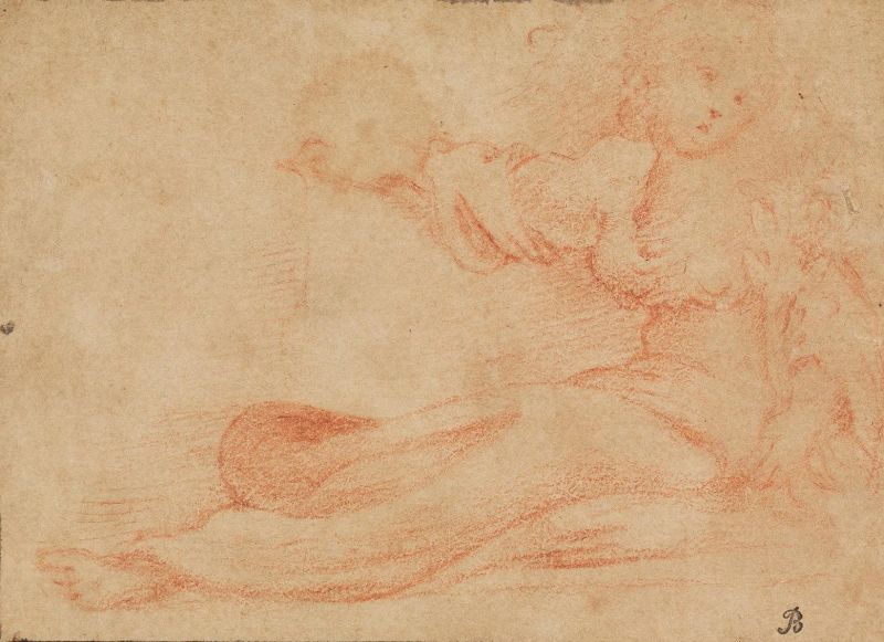      Scuola emiliana, sec. XVI   - Auction Works on paper: 15th to 19th century drawings, paintings and prints - Pandolfini Casa d'Aste