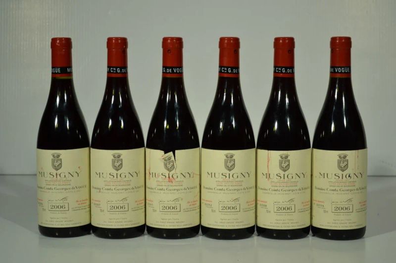 Musigny Vieilles Vignes Grand Cru Domaine Comte Georges de Vogue 2006  - Auction Finest and Rarest Wines - Pandolfini Casa d'Aste