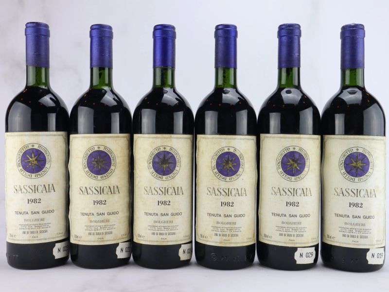 



Sassicaia Tenuta San Guido 1982  - Asta ALCHIMIA - Vini Pregiati e da Collezione - Pandolfini Casa d'Aste