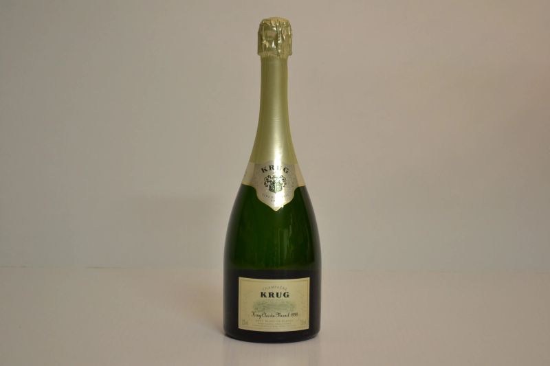 Krug Clos du Mesnil 1998  - Auction A Prestigious Selection of Wines and Spirits from Private Collections - Pandolfini Casa d'Aste