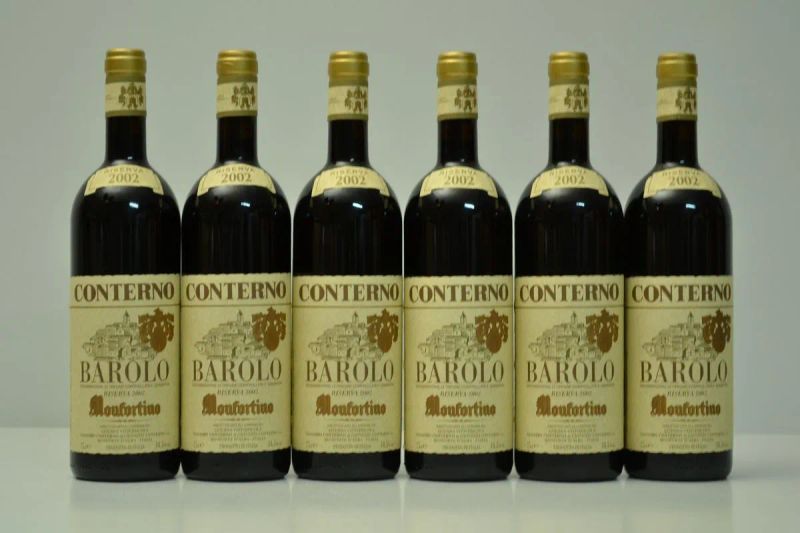 Barolo Monfortino Riserva Giacomo Conterno 2002  - Asta VINI PREGIATI DA IMPORTANTI CANTINE ITALIANE - Pandolfini Casa d'Aste