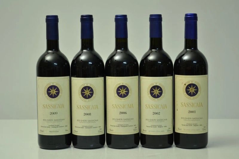 Sassicaia Tenuta San Guido  - Asta VINI PREGIATI DA IMPORTANTI CANTINE ITALIANE - Pandolfini Casa d'Aste