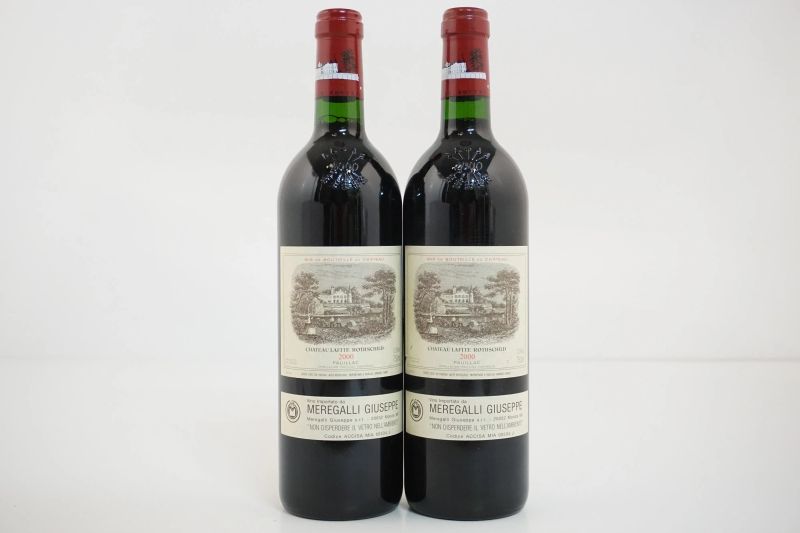 Ch&acirc;teau Lafite Rothschild 2000  - Asta VINI PREGIATI E DISTILLATI DA COLLEZIONE - Pandolfini Casa d'Aste