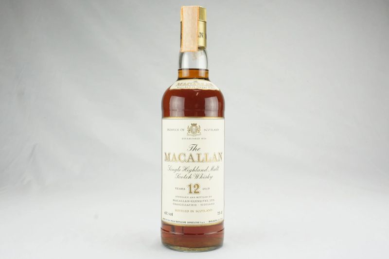 Macallan  - Auction ONLINE AUCTION | Rum, Whisky and Collectible Spirits - Pandolfini Casa d'Aste