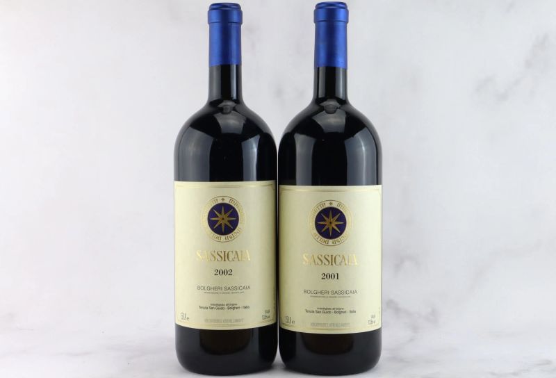 



Sassicaia Tenuta San Guido  - Auction MATERIA - Fine and Rare Wine - Pandolfini Casa d'Aste