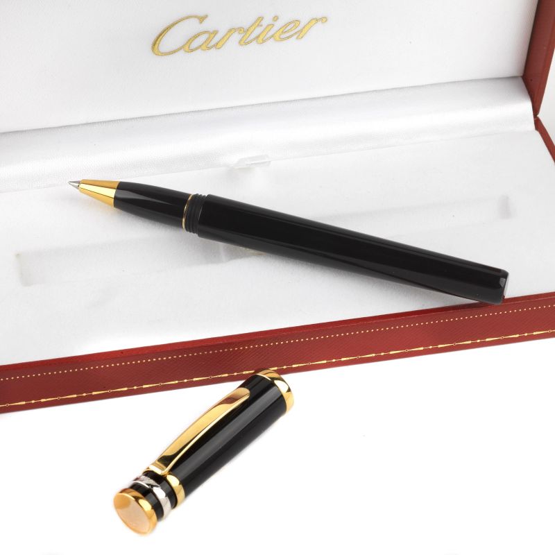 Cartier : CARTIER ROLLERBALL PEN  - Auction ONLINE AUCTION | COLLECTIBLE PENS - Pandolfini Casa d'Aste