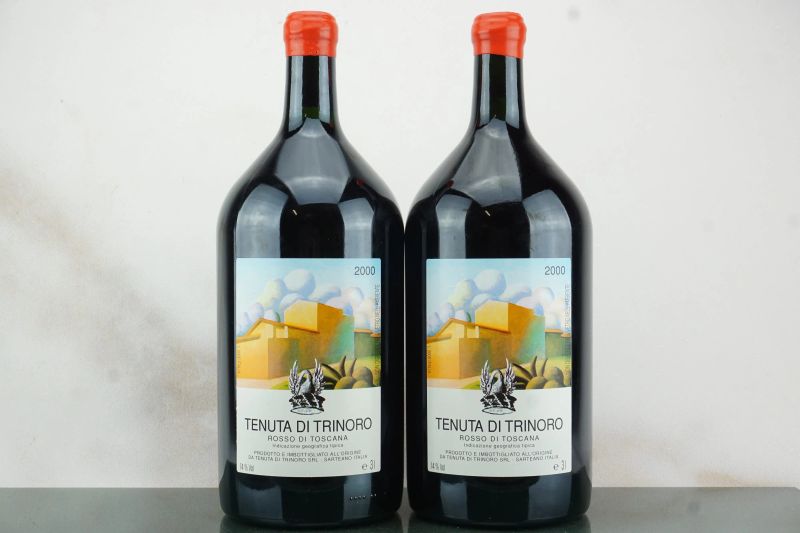 Trinoro Tenuta di Trinoro 2000  - Auction LA RAFFINATEZZA DELLA COMPLESSITA' - Fine and Rare Wine - Pandolfini Casa d'Aste