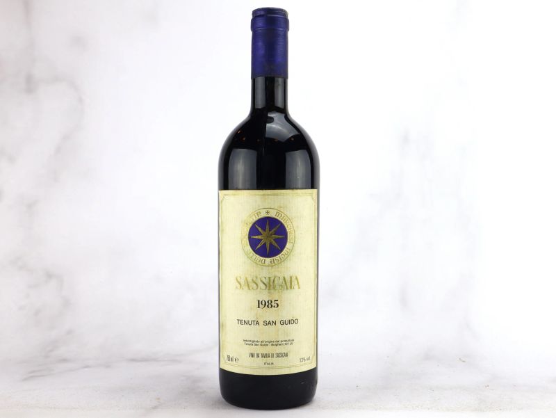 



Sassicaia Tenuta San Guido 1985  - Asta ALCHIMIA - Vini Pregiati e da Collezione - Pandolfini Casa d'Aste