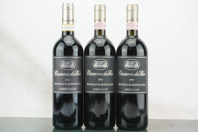 Brunello di Montalcino Cerretalto Casanova di Neri  - Auction LA RAFFINATEZZA DELLA COMPLESSITA' - Fine and Rare Wine - Pandolfini Casa d'Aste