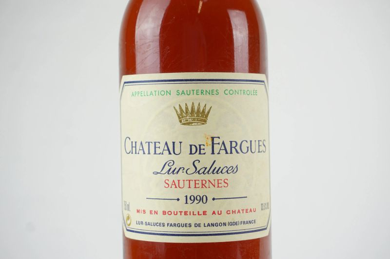      Ch&acirc;teau de Fargues 1990   - Auction ONLINE AUCTION | Smart Wine & Spirits - Pandolfini Casa d'Aste