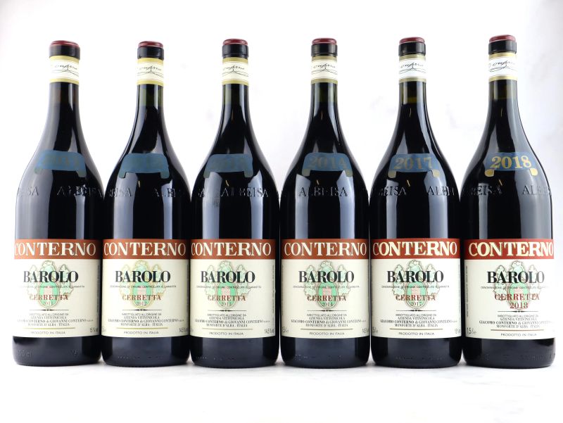 



Barolo Cerretta Giacomo Conterno   - Asta ALCHIMIA - Vini Pregiati e da Collezione - Pandolfini Casa d'Aste