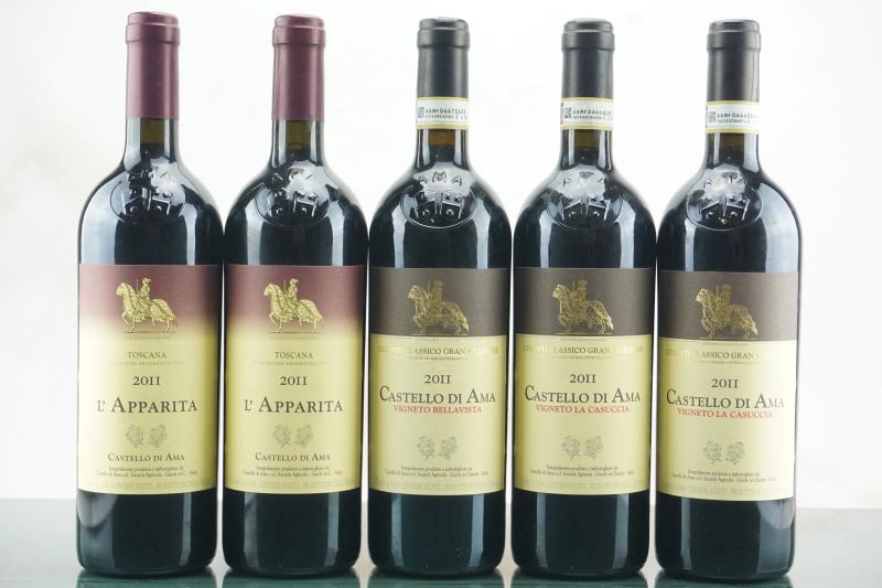 Selezione Castello di Ama 2011  - Auction Smart Wine 2.0 | Christmas Edition - Pandolfini Casa d'Aste