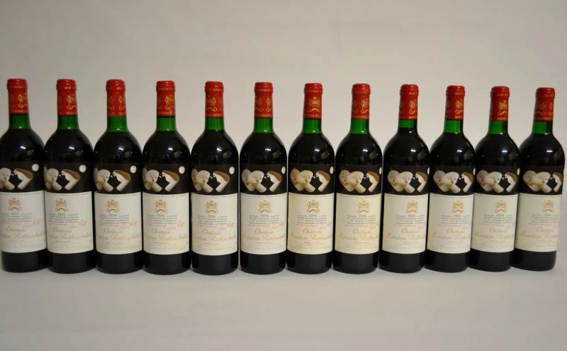 Chateau Mouton Rothschild 1986  - Auction PANDOLFINI FOR EXPO 2015: Finest and rarest wines - Pandolfini Casa d'Aste