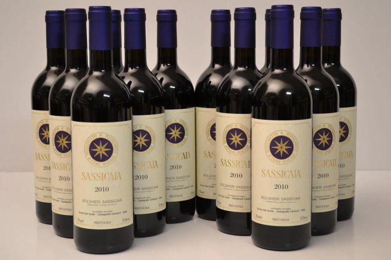 Sassicaia Tenuta San Guido 2010  - Auction Fine Wine and an Extraordinary Selection From the Winery Reserves of Masseto - Pandolfini Casa d'Aste