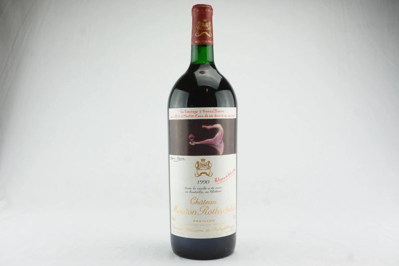 Ch&acirc;teau Mouton Rothschild 1990  - Auction THE SIGNIFICANCE OF PASSION - Fine and Rare Wine - Pandolfini Casa d'Aste