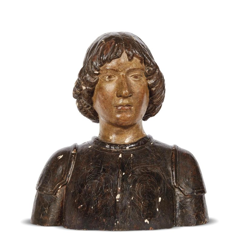 



A FLORENTINE RENAISSANCE-STYLE BUST, 19TH CENTURY  - Auction FURNITURE, MAJOLICA AND WORKS OF ART - Pandolfini Casa d'Aste