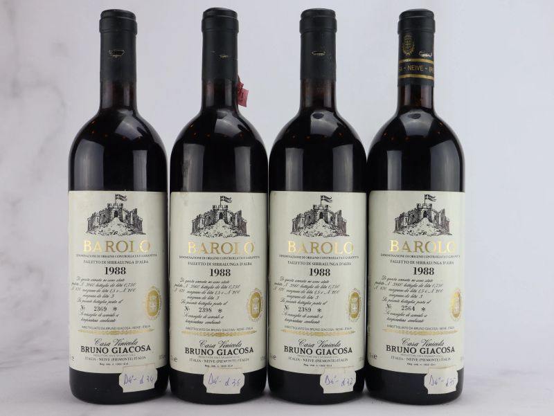 



Barolo Falletto Etichetta Bianca Bruno Giacosa 1988  - Auction MATERIA - Fine and Rare Wine - Pandolfini Casa d'Aste