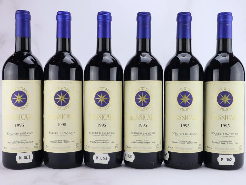 



Sassicaia Tenuta San Guido 1995  - Asta ALCHIMIA - Vini Pregiati e da Collezione - Pandolfini Casa d'Aste