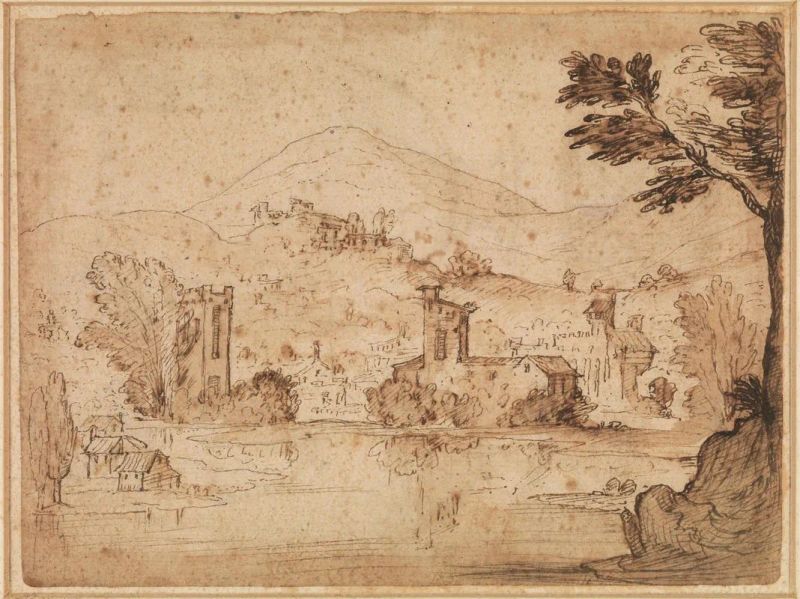 Scuola toscana del XVII secolo  - Asta Disegni e stampe dal XVI al XX secolo - Libri e Autografi - Pandolfini Casa d'Aste