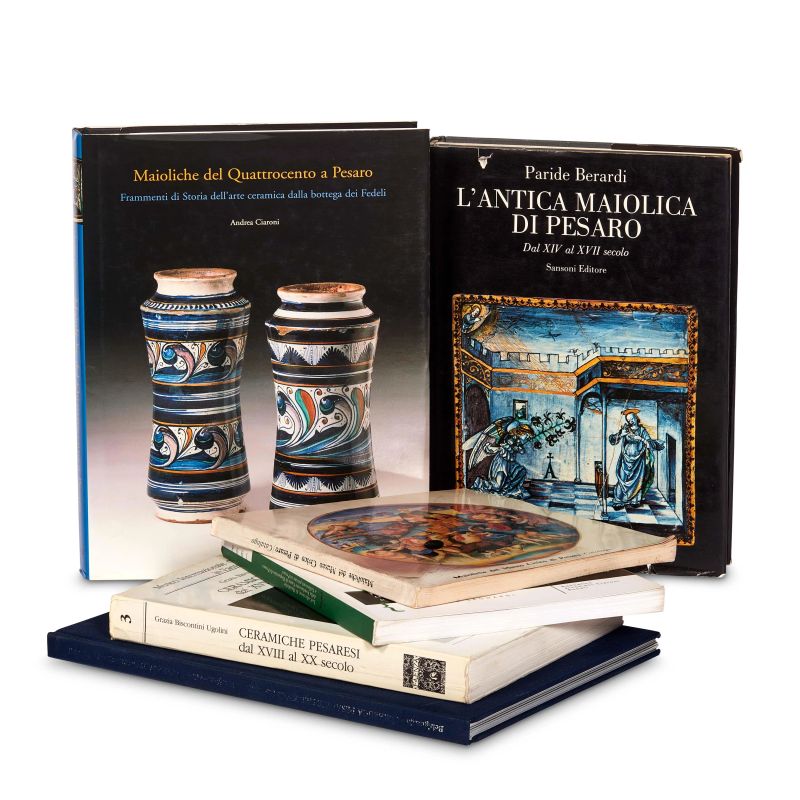 



MAIOLICA. ADRIATIC AREA. Lot of six books  - Auction CERAMICS. MAJOLICA AND PORCELAIN FROM THE RENAISSANCE TO THE 18TH CENTURY - Pandolfini Casa d'Aste