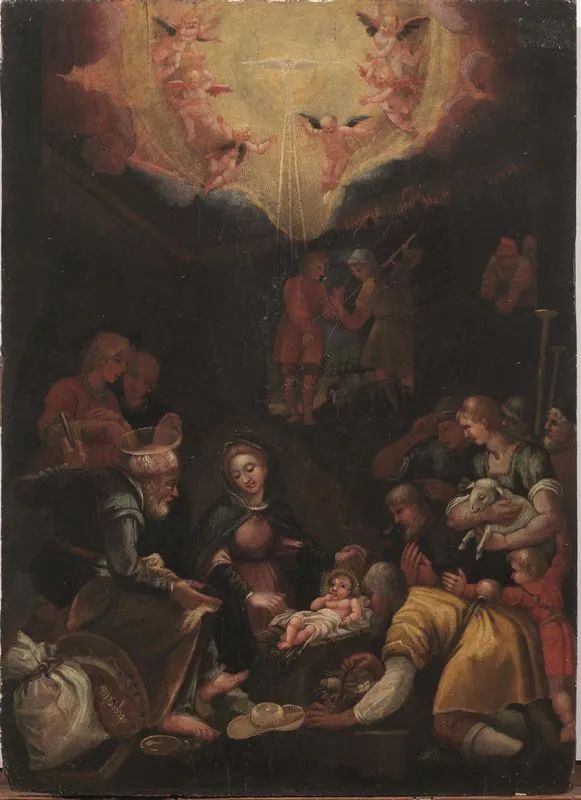 Scuola Italia centrale, fine sec. XVI-inizi XVII  - Auction 19th century Paintings - II - Pandolfini Casa d'Aste