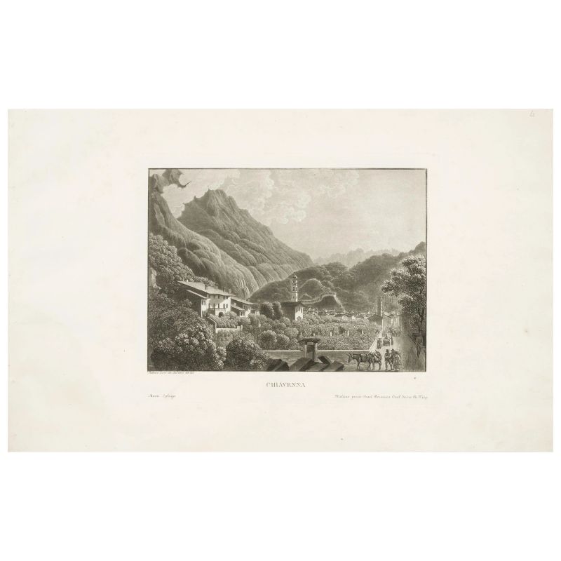 Bella raccolta di tavole dedicate a territori prossimi al passo dello Spluga  - Asta LIBRI, MANOSCRITTI E AUTOGRAFI - Pandolfini Casa d'Aste