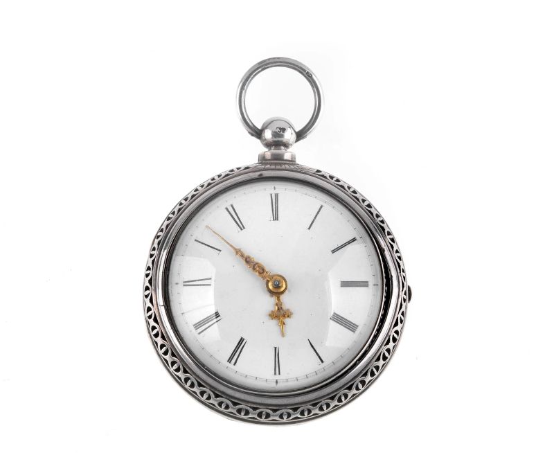 CABRIER LONDON OROLOGIO DA TASCA  - Asta Gioielli, orologi da polso e da tasca, penne e argenti - Pandolfini Casa d'Aste