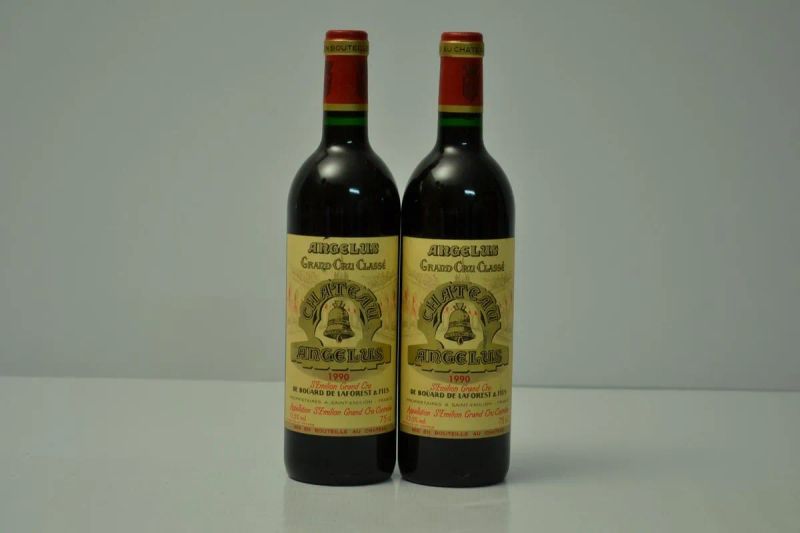 Chateau Angelus 1990  - Auction FINE WINES FROM IMPORTANT ITALIAN CELLARS - Pandolfini Casa d'Aste