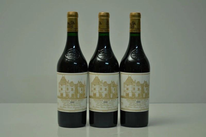 Chateau Haut Brion 1990  - Asta VINI PREGIATI DA IMPORTANTI CANTINE ITALIANE - Pandolfini Casa d'Aste