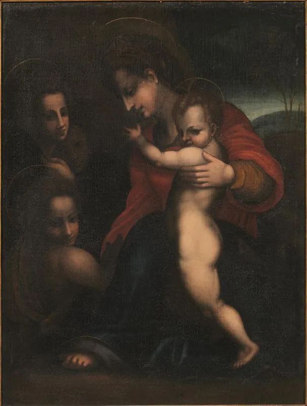 Seguace di Andrea del Sarto, fine sec. XVII  - Asta Dipinti Antichi e Dipinti del Secolo XIX - Pandolfini Casa d'Aste
