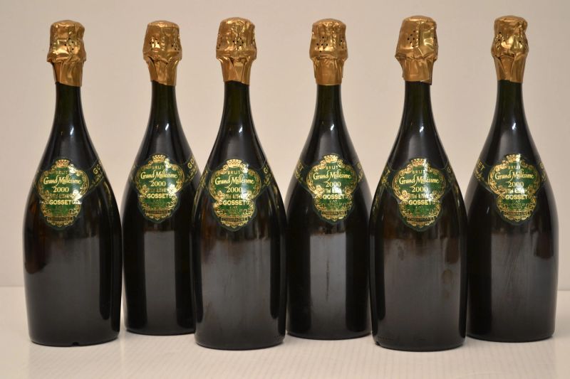 Grand Millesime Gosset 2000  - Auction An Extraordinary Selection of Finest Wines from Italian Cellars - Pandolfini Casa d'Aste