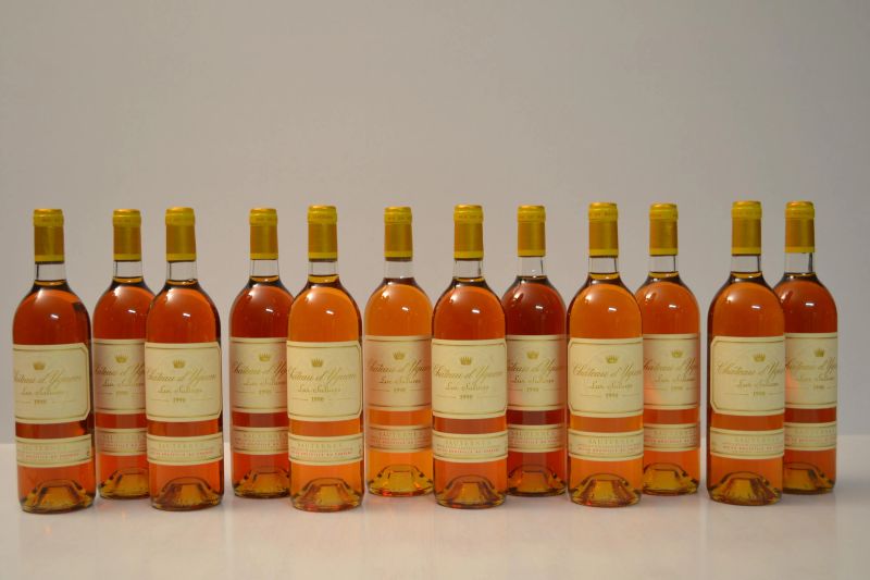 Chateau d Yquem 1990  - Auction the excellence of italian and international wines from selected cellars - Pandolfini Casa d'Aste