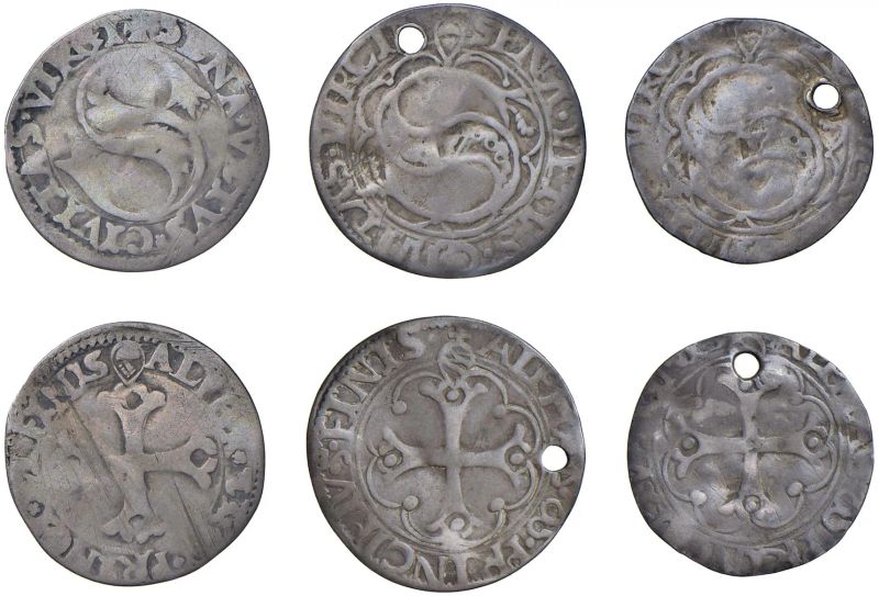 



SIENA. REPUBBLICA (1180-1390). TRE GROSSI DA 7 SOLDI   - Auction COINS OF TUSCAN MINTS, HOUSE OF SAVOIA AND VENETIAN ZECHINI. GOLD COINS AND MEDALS FOR COLLECTION - Pandolfini Casa d'Aste