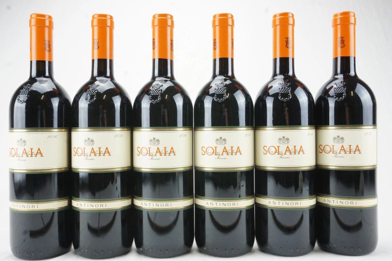      Solaia Antinori 2016   - Auction The Art of Collecting - Italian and French wines from selected cellars - Pandolfini Casa d'Aste