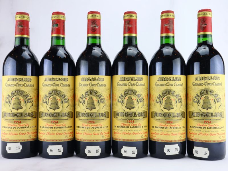 



Ch&acirc;teau Angelus 1994  - Asta ALCHIMIA - Vini Pregiati e da Collezione - Pandolfini Casa d'Aste