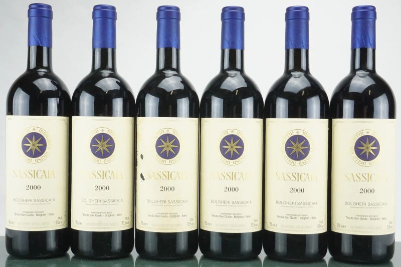 Sassicaia Tenuta San Guido 2000  - Auction L'Essenziale - Fine and Rare Wine - Pandolfini Casa d'Aste