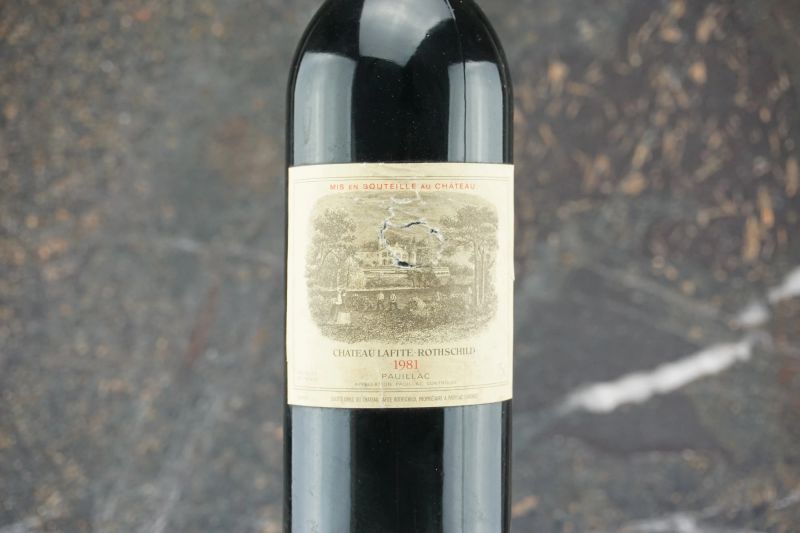 Ch&acirc;teau Lafite Rothschild 1981  - Asta Smart Wine 2.0 | Click & Drink - Pandolfini Casa d'Aste