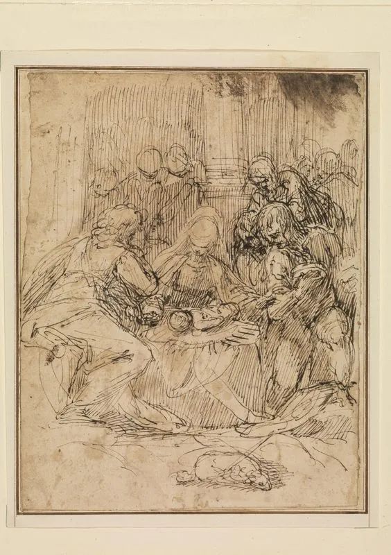 Scuola lombarda del XVI secolo  - Auction Old and Modern Master Prints and Drawings-Books - Pandolfini Casa d'Aste