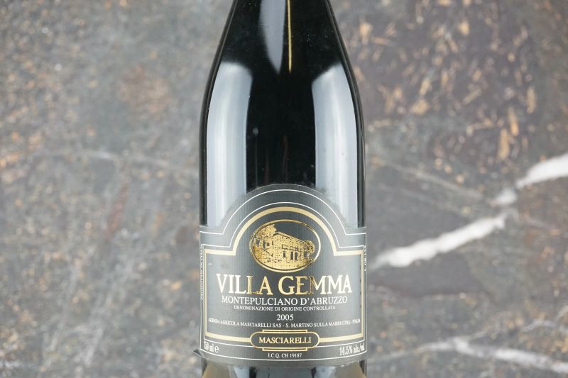 Montepulciano d&rsquo;Abruzzo Villa Gemma Masciarelli 2005  - Asta Smart Wine 2.0 | Click & Drink - Pandolfini Casa d'Aste