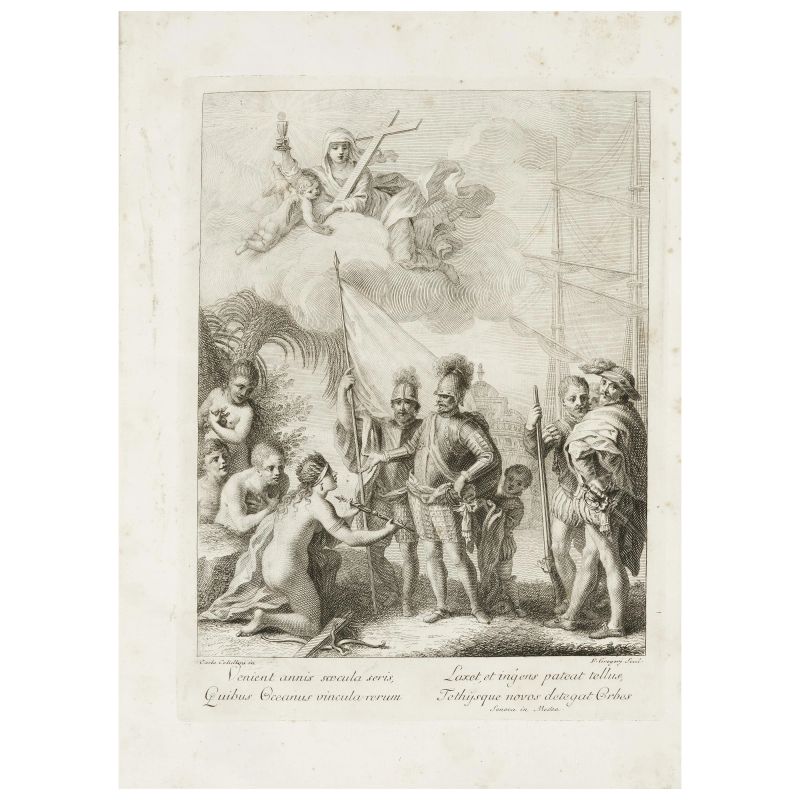 Il Gazzettiere americano.  Contenente un distinto ragguaglio di tutte le parti del Nuovo Mondo. Livorno, Coltellini, 1763.  - Auction BOOKS, MANUSCRIPTS,  AUTOGRAPHS AND PRINTS - Pandolfini Casa d'Aste