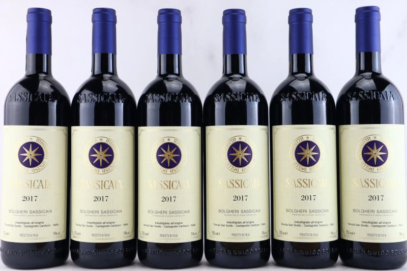 



Sassicaia Tenuta San Guido 2017  - Auction MATERIA - Fine and Rare Wine - Pandolfini Casa d'Aste