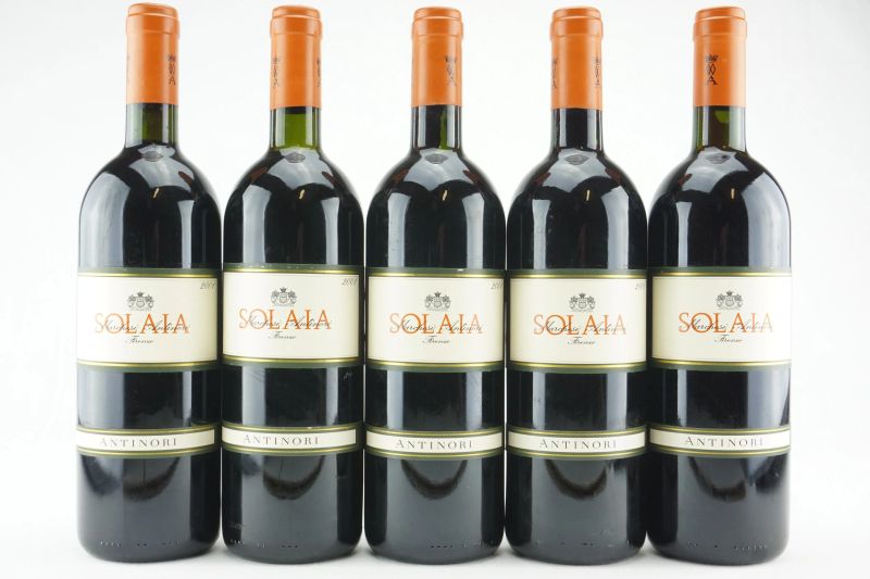 Solaia Antinori 2001  - Auction THE SIGNIFICANCE OF PASSION - Fine and Rare Wine - Pandolfini Casa d'Aste